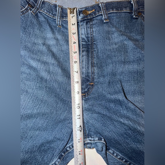 Wrangler Men’s 46x30 Straight Leg Denim Jeans 5 Pocket All Season RN# 130273 EUC - Picture 6 of 9